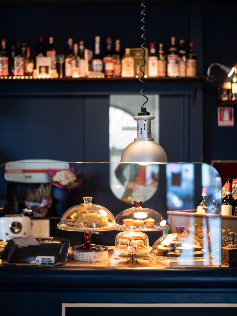 La Segretaria Cafe Verona - fotografia interni Vesta Interiors